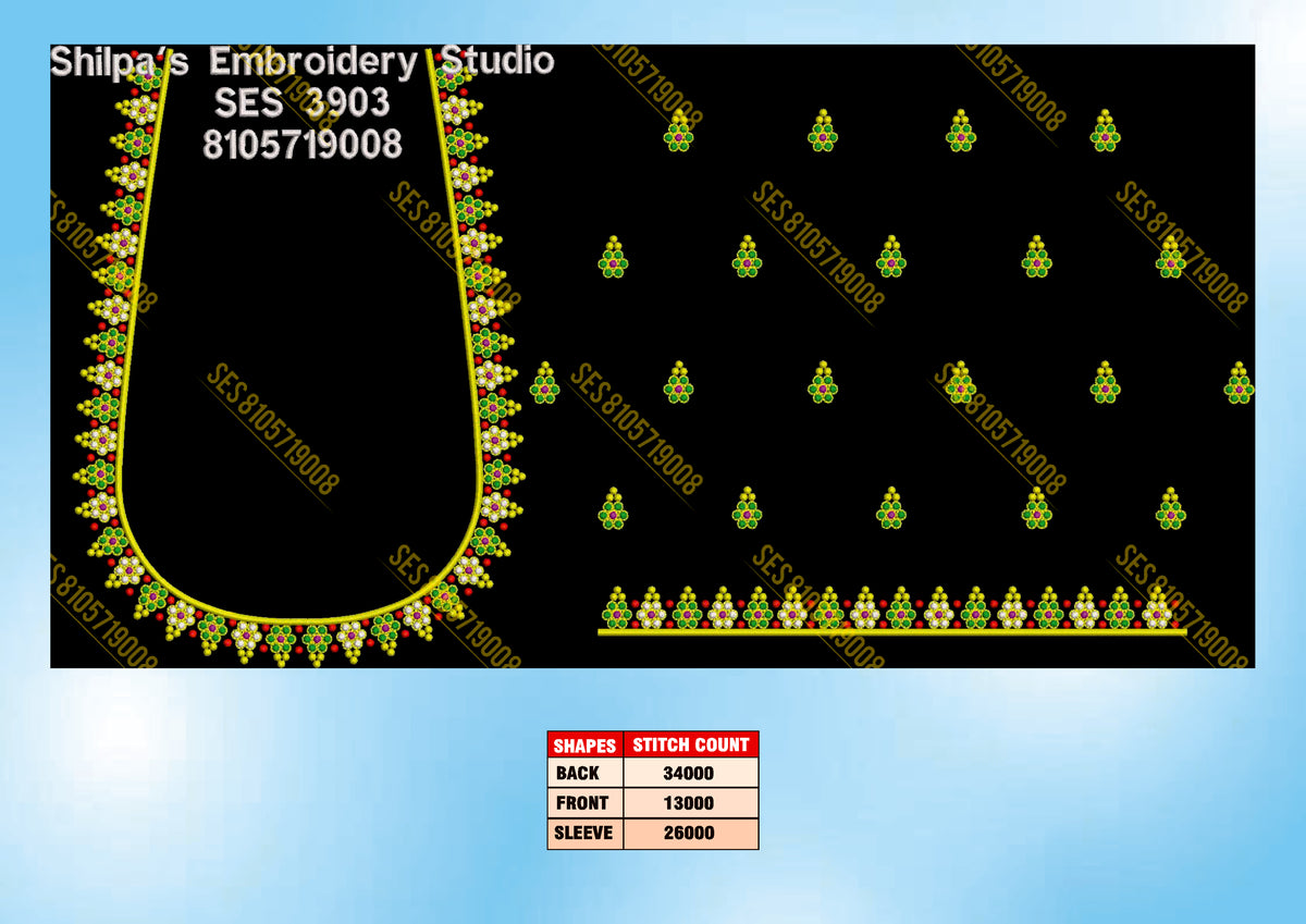 Embroidery Designs 3901-4000 Series