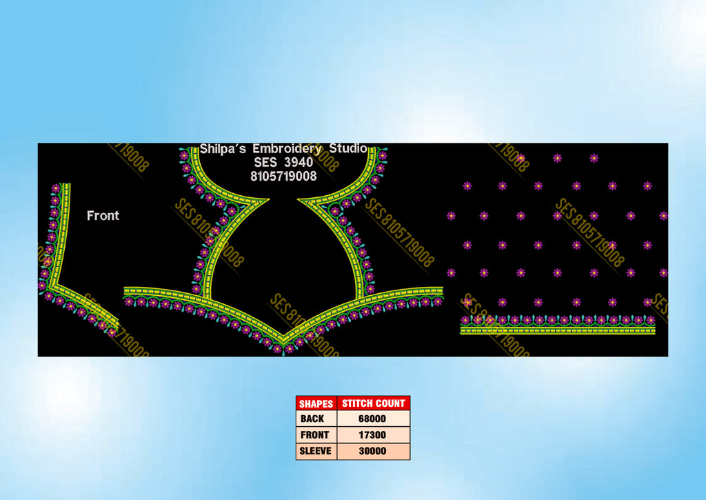 Embroidery Designs 3901-4000 Series