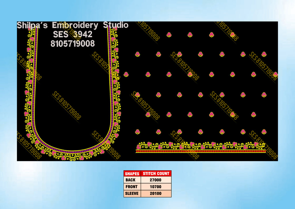 Embroidery Designs 3901-4000 Series