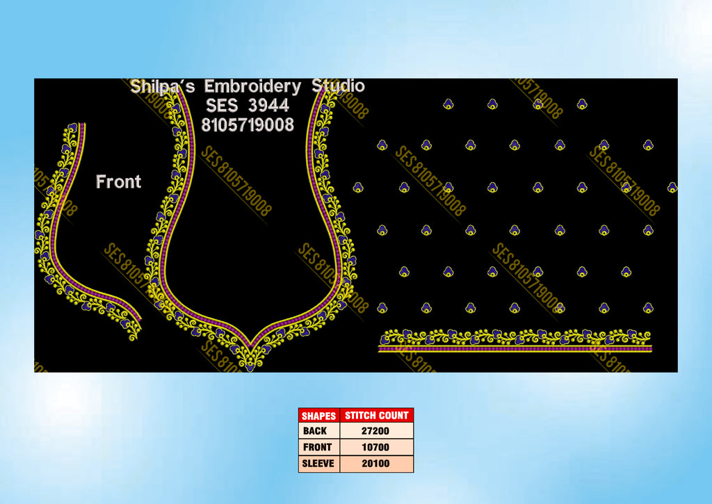 Embroidery Designs 3901-4000 Series