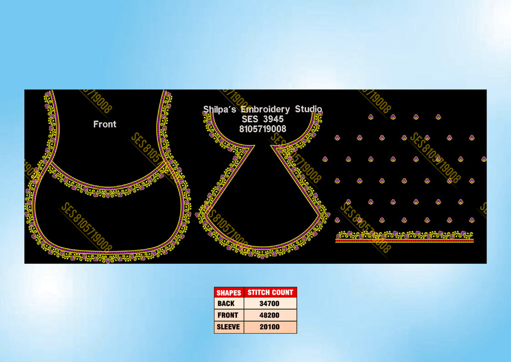 Embroidery Designs 3901-4000 Series