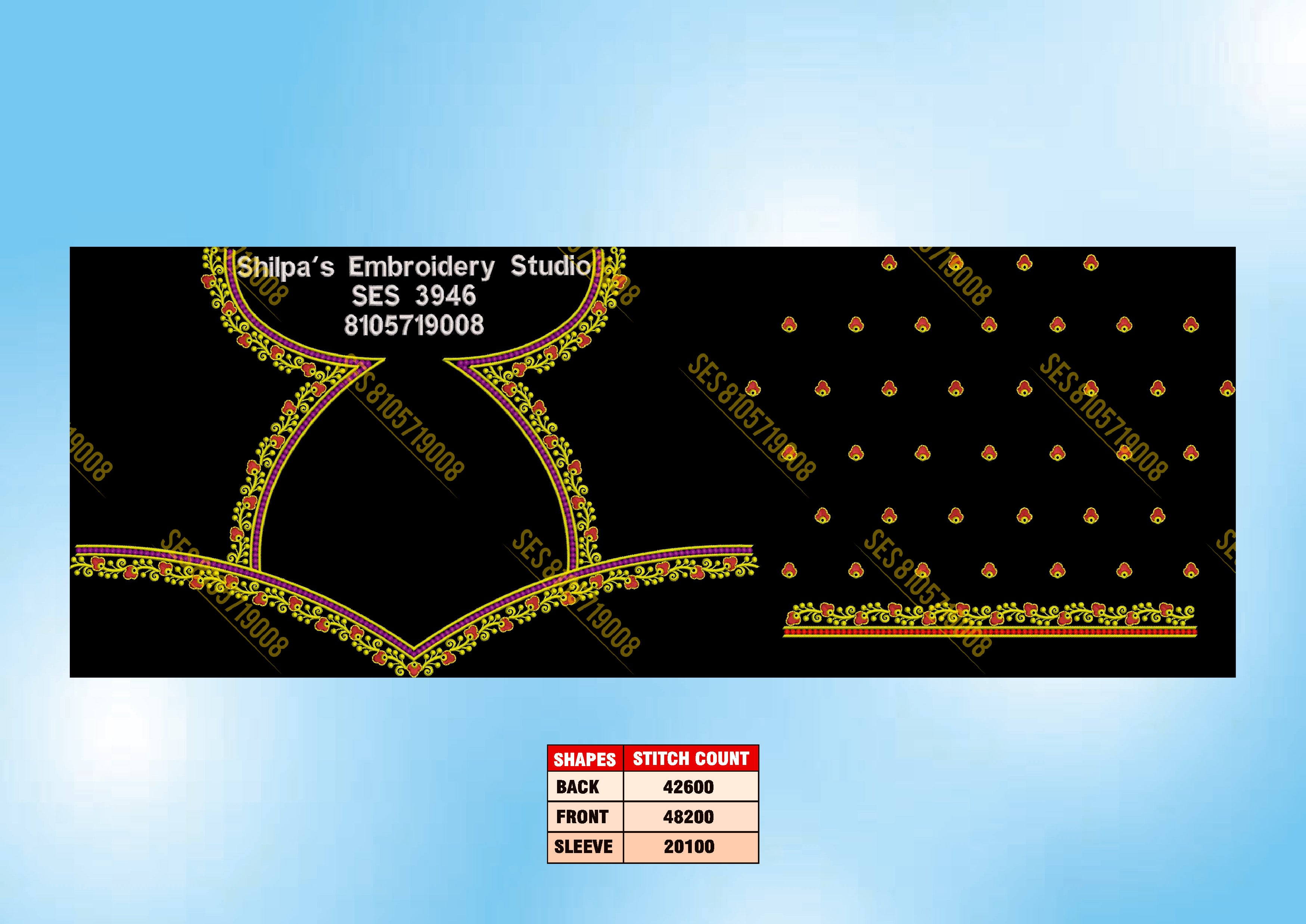 Embroidery Designs 3901-4000 Series