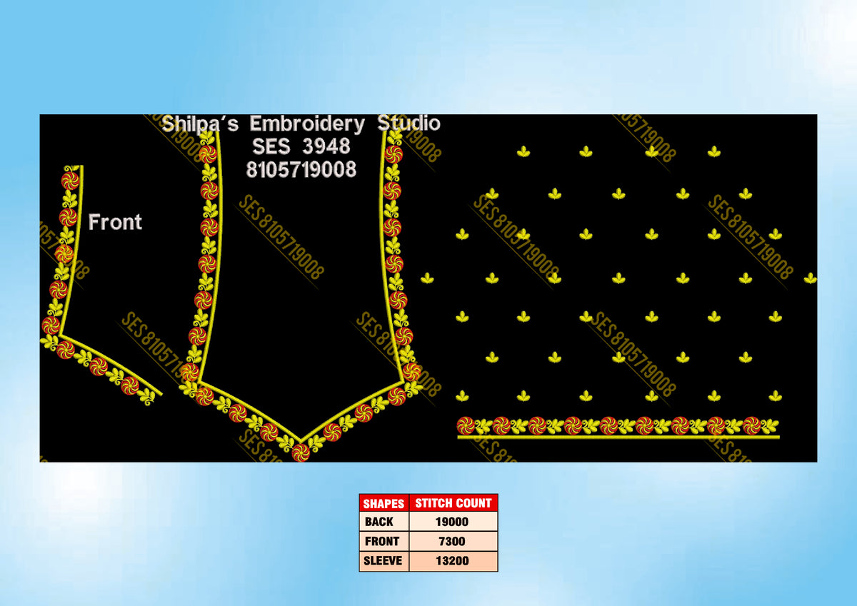 Embroidery Designs 3901-4000 Series