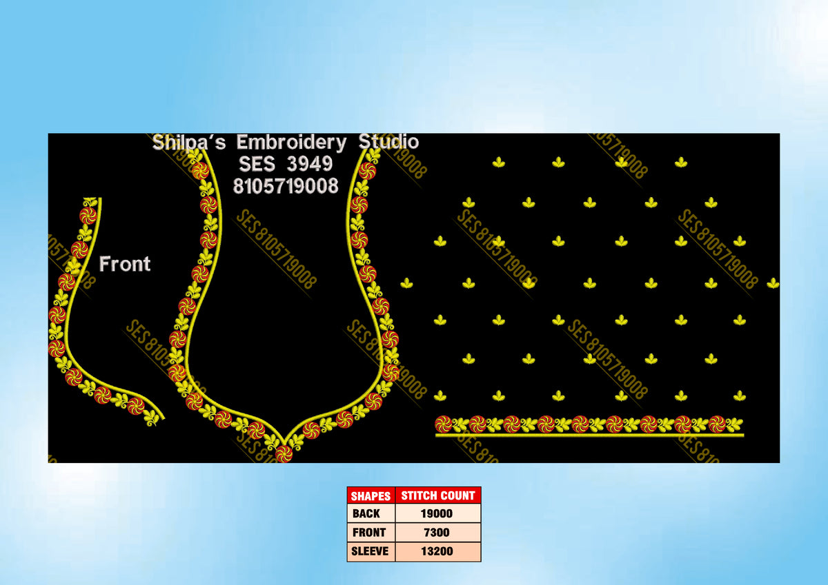 Embroidery Designs 3901-4000 Series