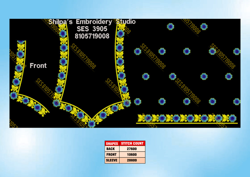 Embroidery Designs 3901-4000 Series