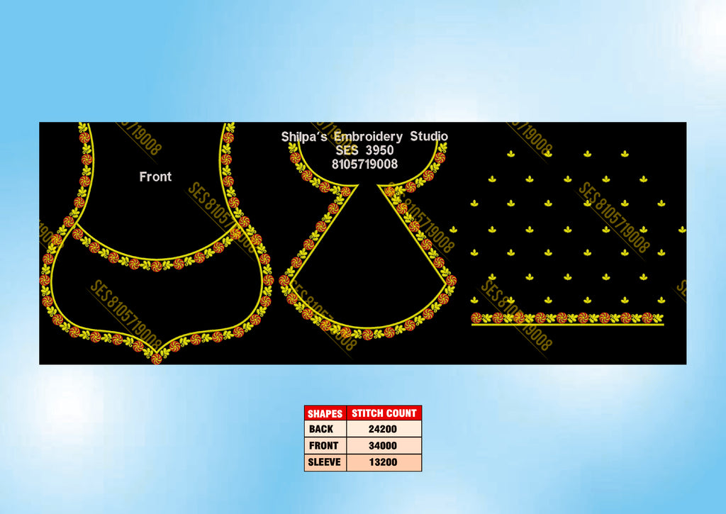 Embroidery Designs 3901-4000 Series