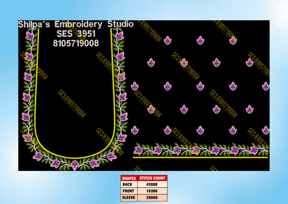 Embroidery Designs 3901-4000 Series
