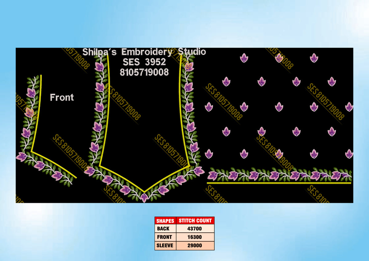 Embroidery Designs 3901-4000 Series