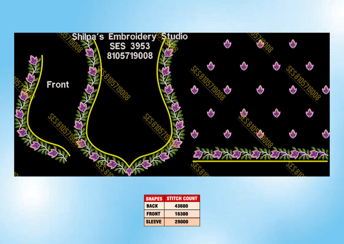Embroidery Designs 3901-4000 Series