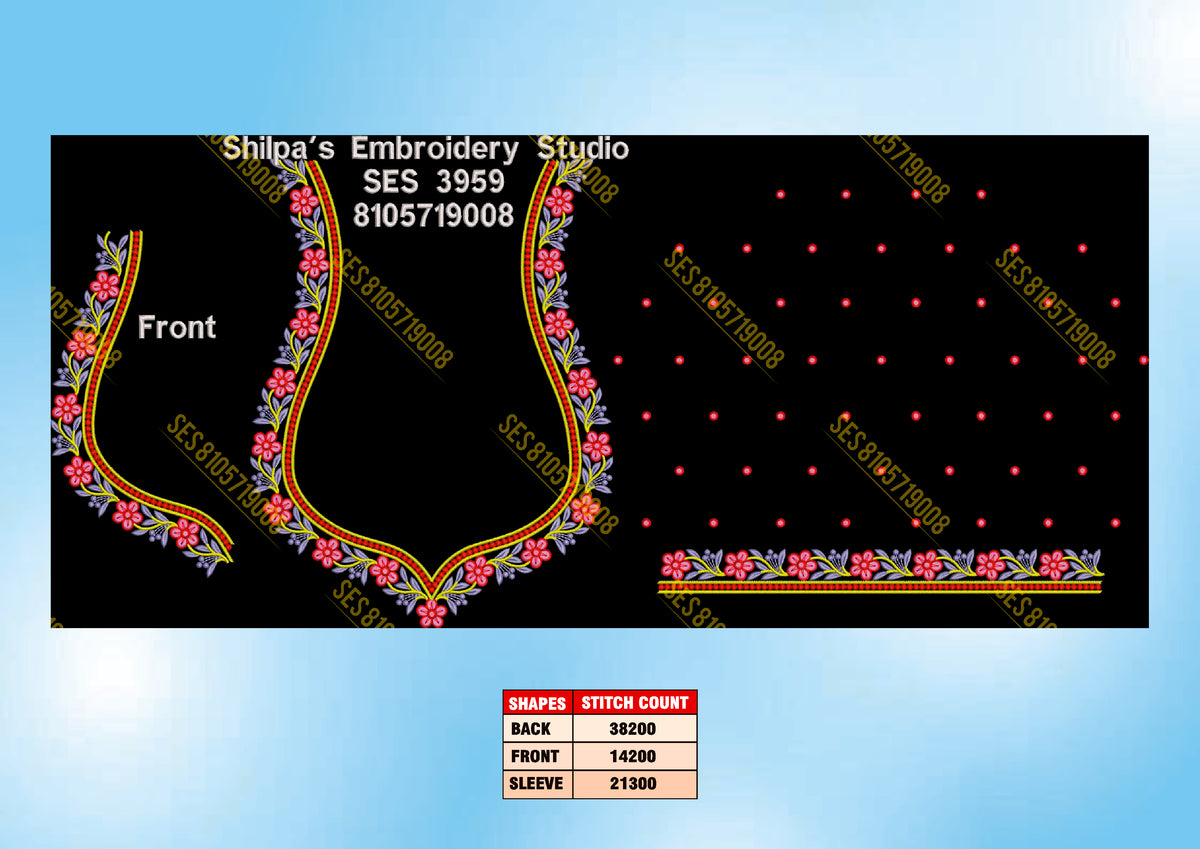 Embroidery Designs 3901-4000 Series