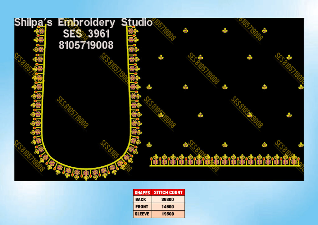 Embroidery Designs 3901-4000 Series