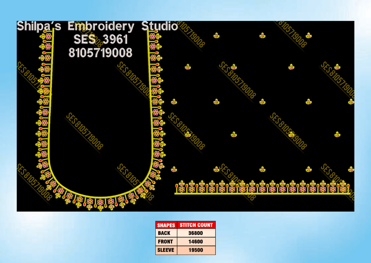 Embroidery Designs 3901-4000 Series