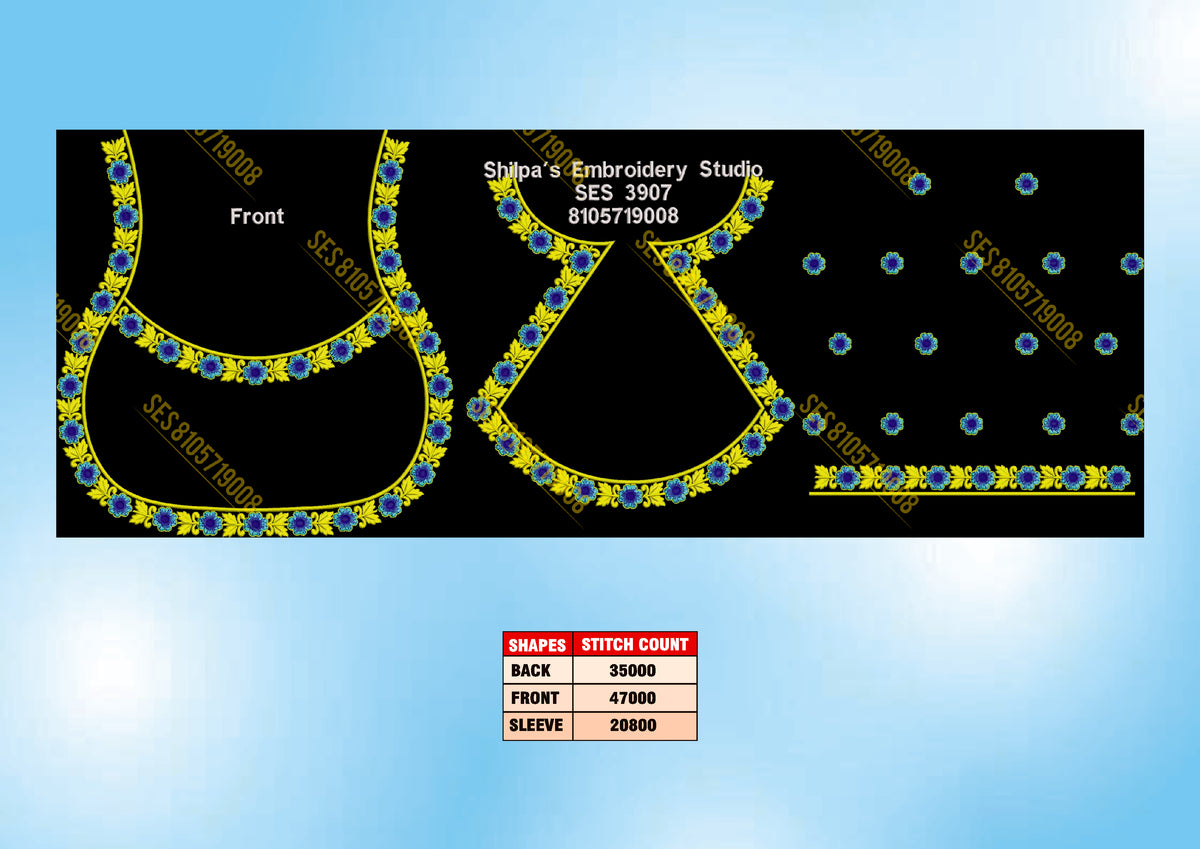 Embroidery Designs 3901-4000 Series