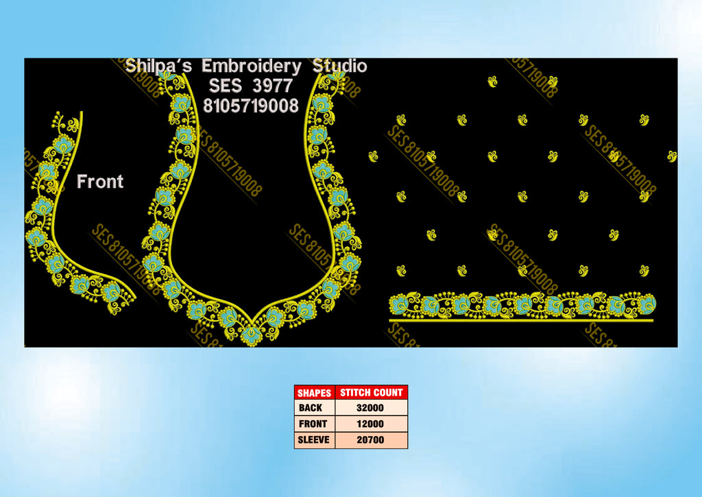 Embroidery Designs 3901-4000 Series