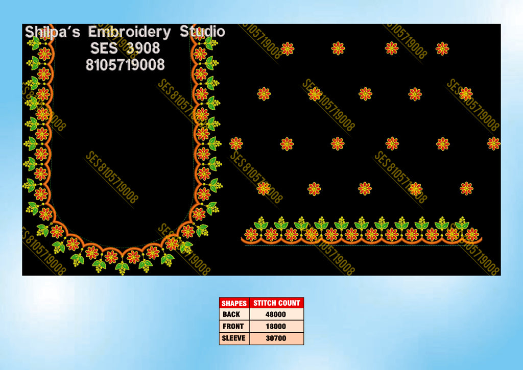 Embroidery Designs 3901-4000 Series