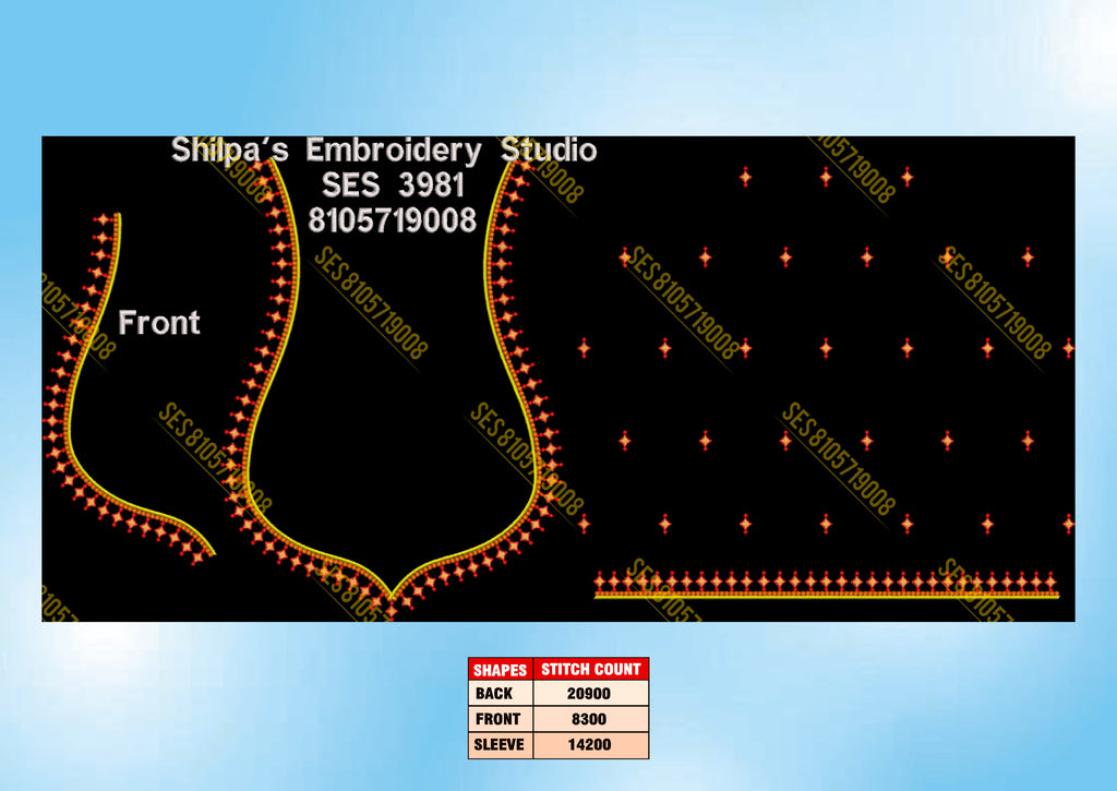 Embroidery Designs 3901-4000 Series