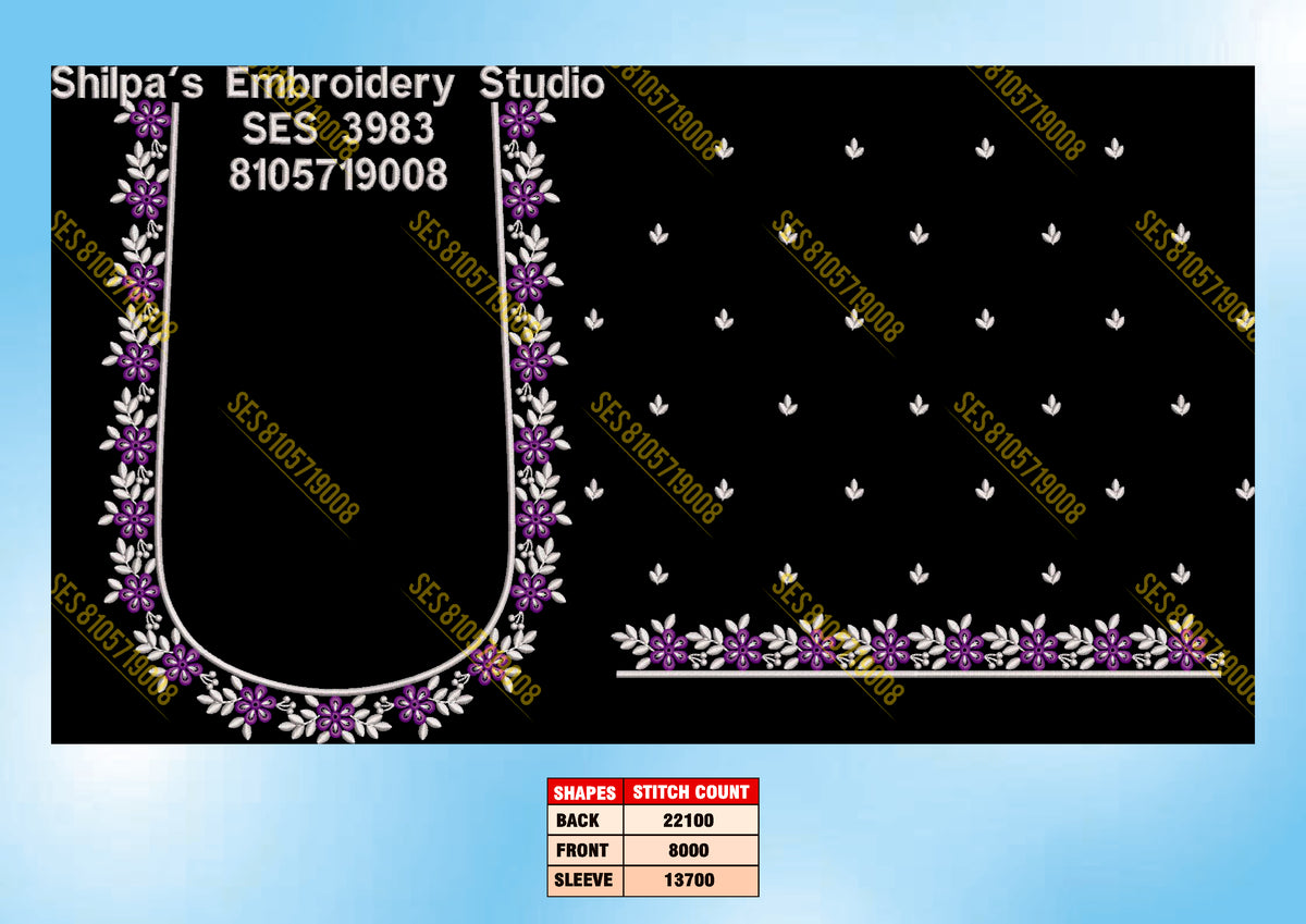 Embroidery Designs 3901-4000 Series