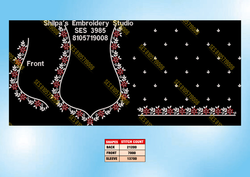 Embroidery Designs 3901-4000 Series