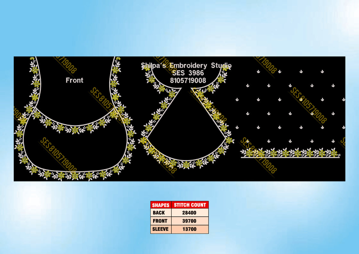 Embroidery Designs 3901-4000 Series