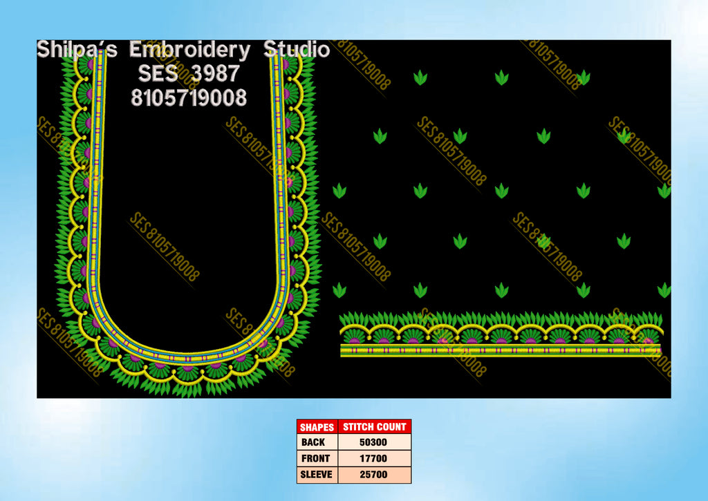 Embroidery Designs 3901-4000 Series