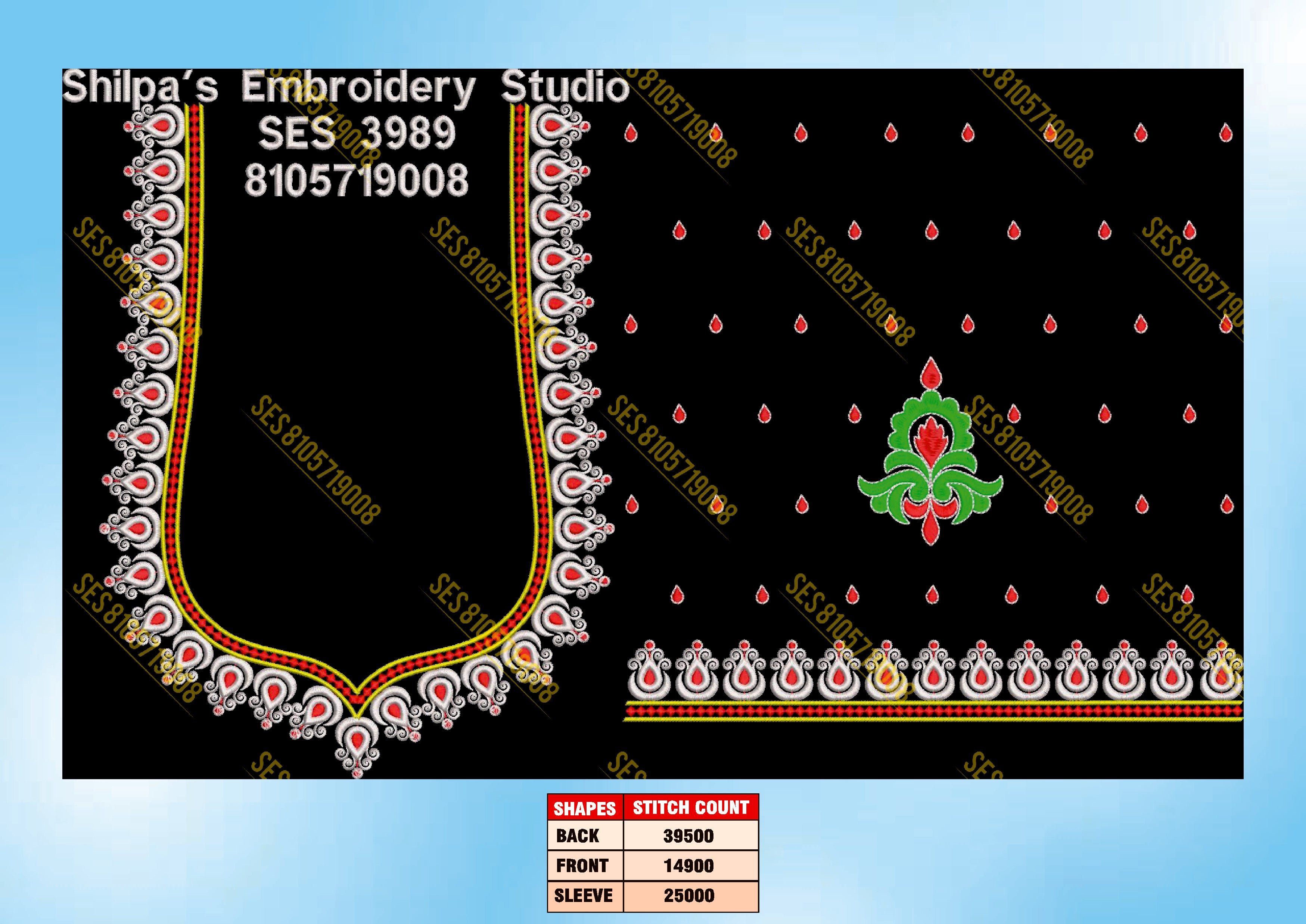 Embroidery Designs 3901-4000 Series