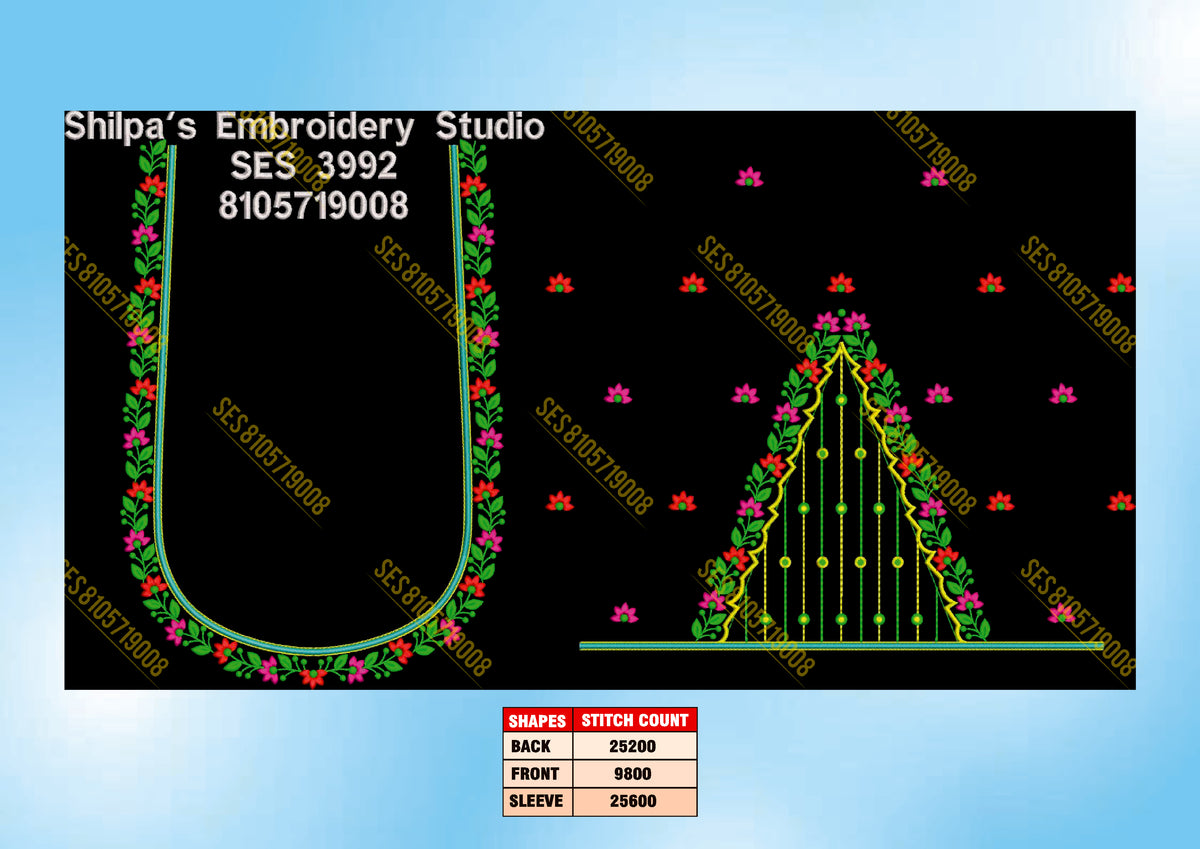 Embroidery Designs 3901-4000 Series