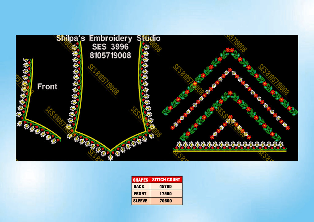 Embroidery Designs 3901-4000 Series