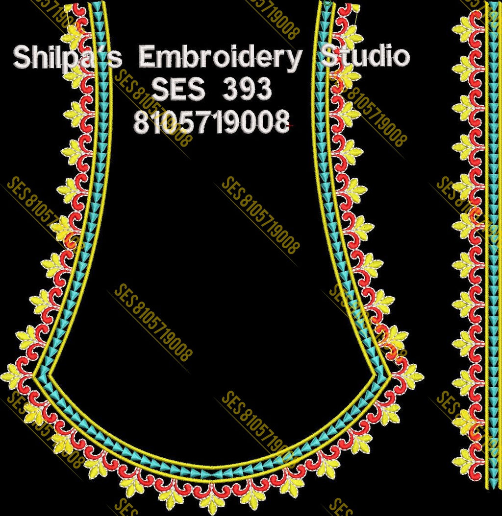 Embroidery Designs 301-400 Series
