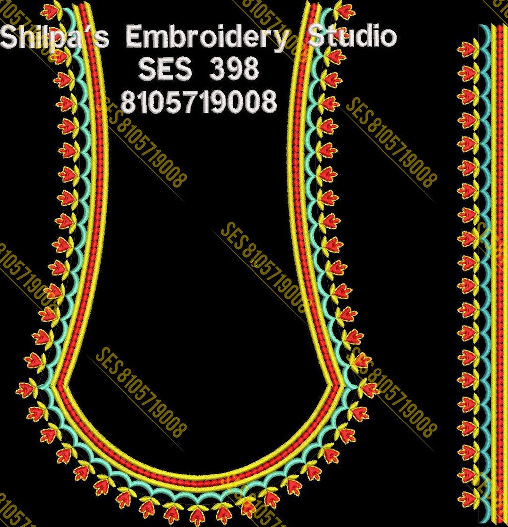 Embroidery Designs 301-400 Series