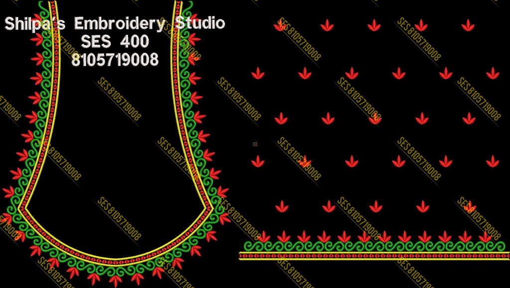 Embroidery Designs 301-400 Series