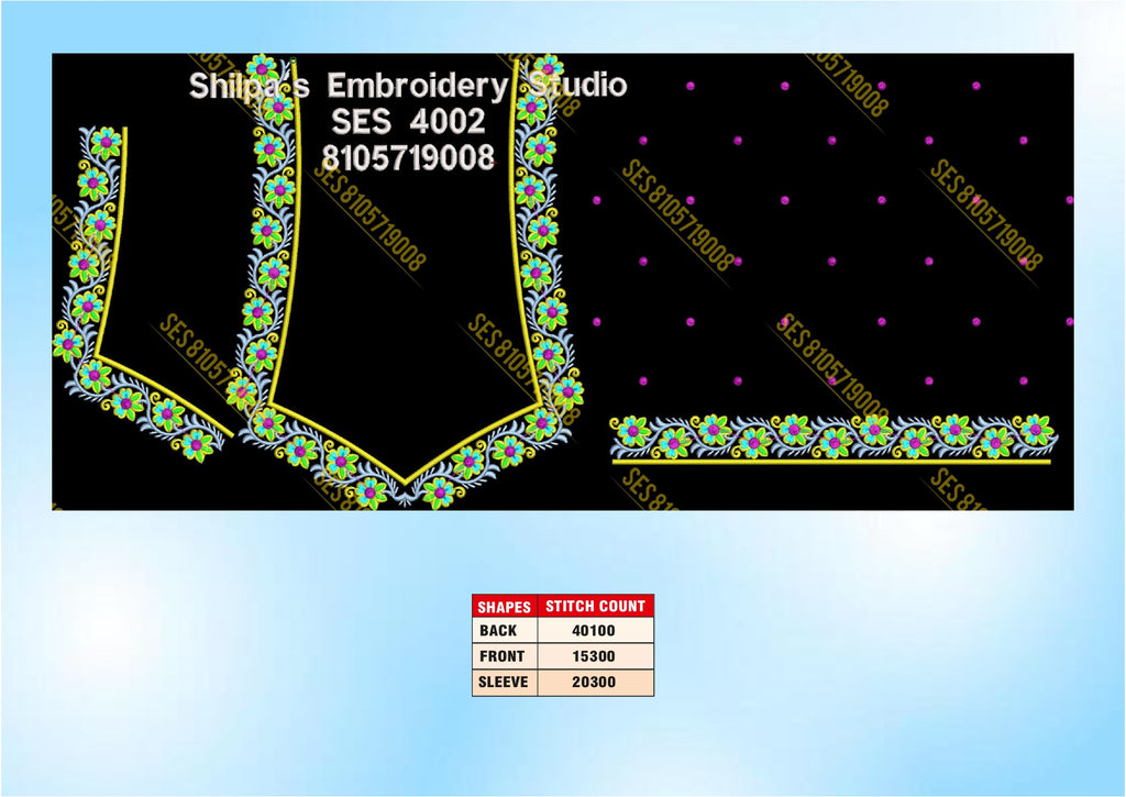 Embroidery Designs 4001-4100 Series