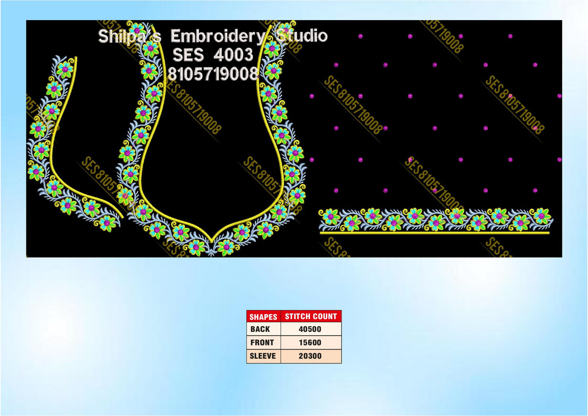 Embroidery Designs 4001-4100 Series