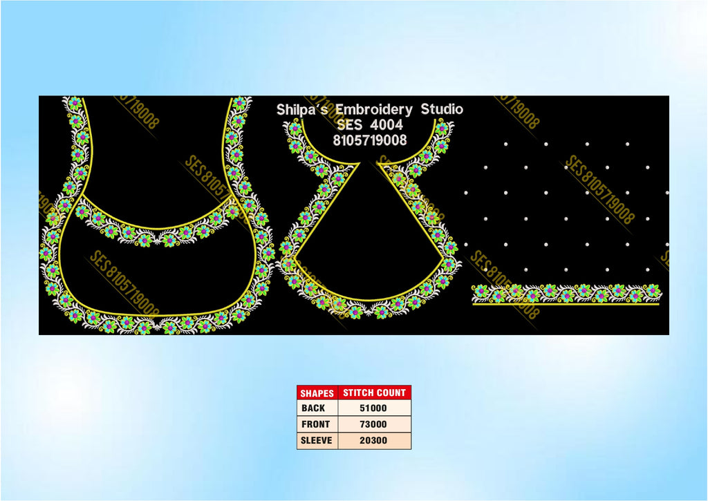Embroidery Designs 4001-4100 Series