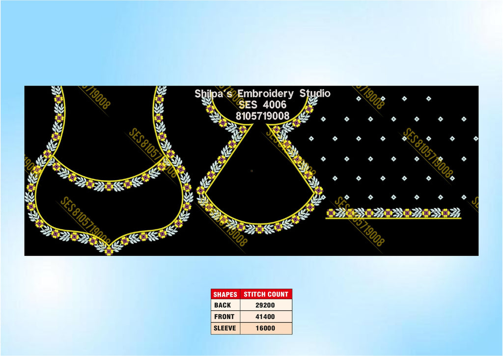 Embroidery Designs 4001-4100 Series