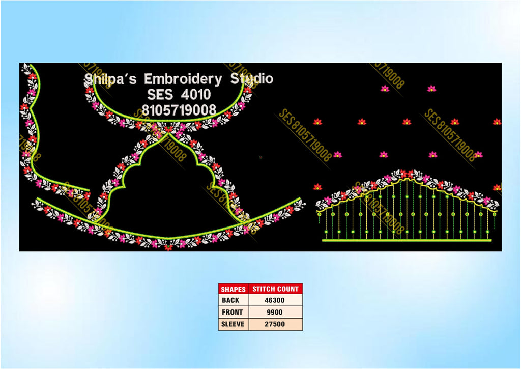 Embroidery Designs 4001-4100 Series