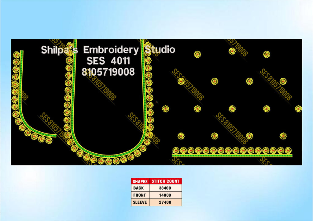 Embroidery Designs 4001-4100 Series