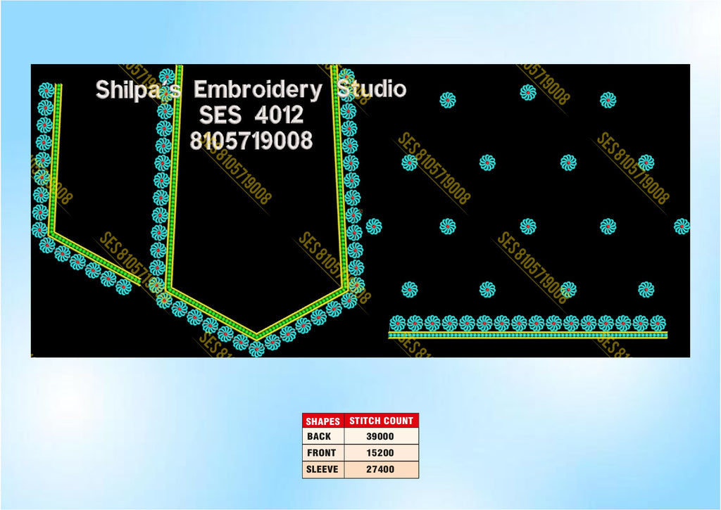 Embroidery Designs 4001-4100 Series