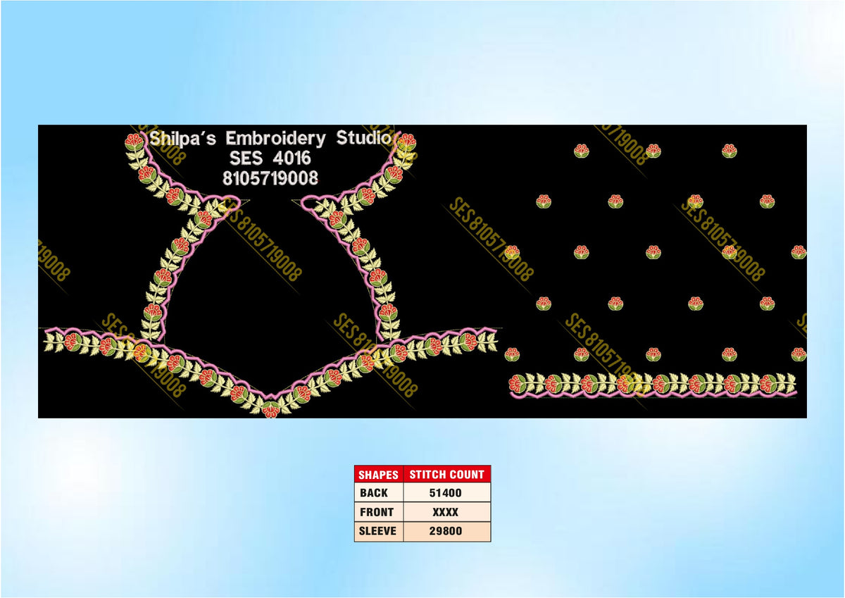 Embroidery Designs 4001-4100 Series