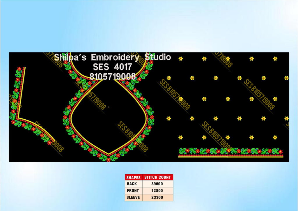Embroidery Designs 4001-4100 Series