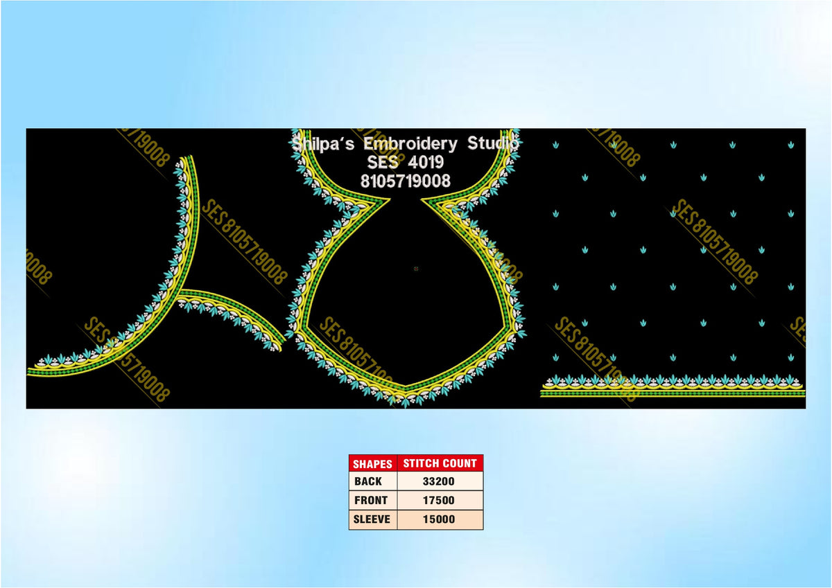 Embroidery Designs 4001-4100 Series
