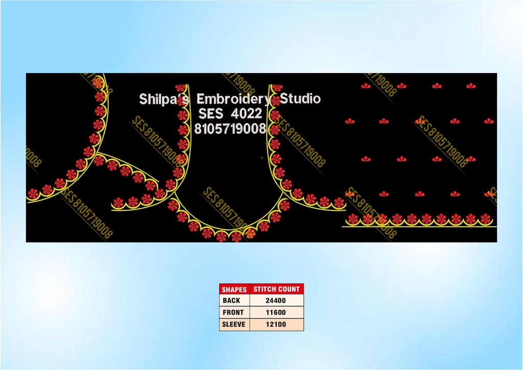 Embroidery Designs 4001-4100 Series