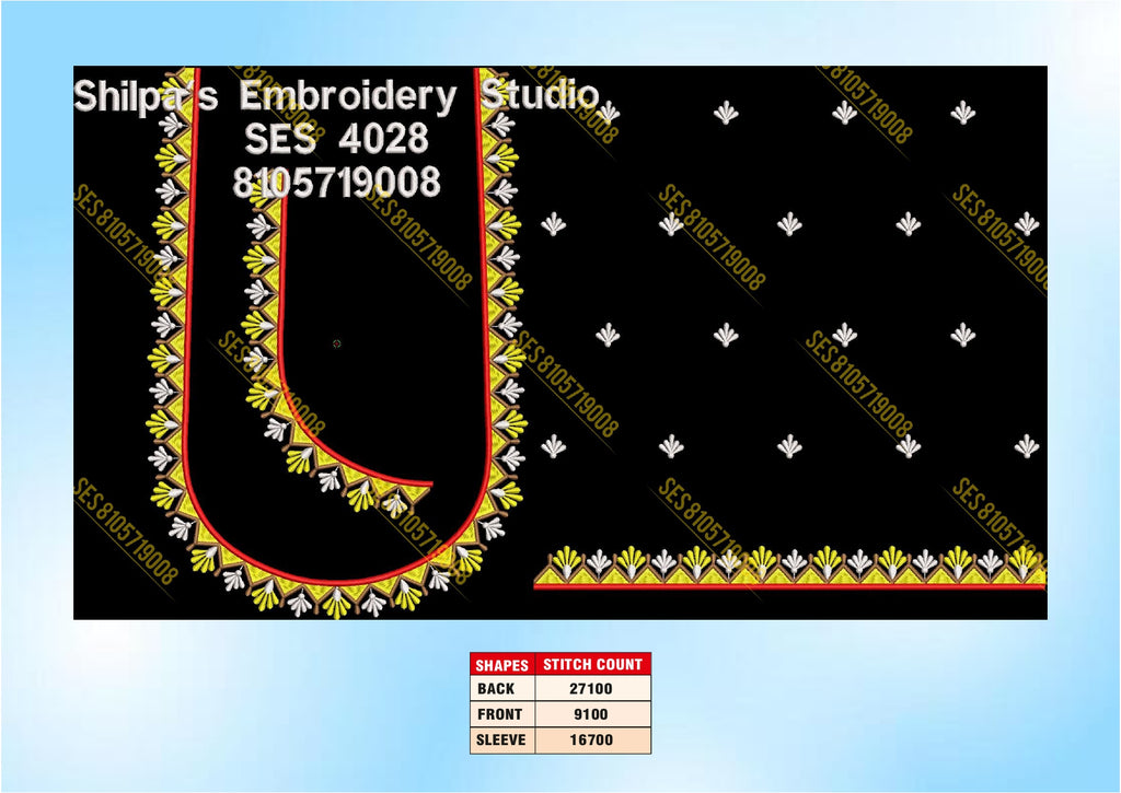 Embroidery Designs 4001-4100 Series