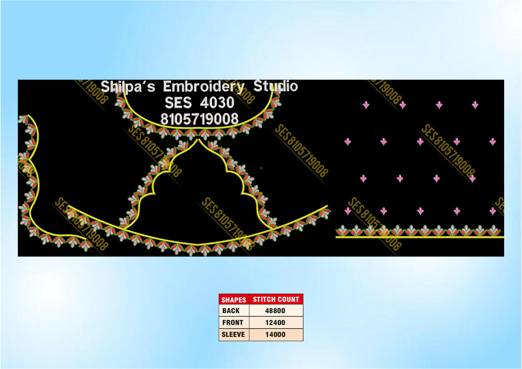 Embroidery Designs 4001-4100 Series