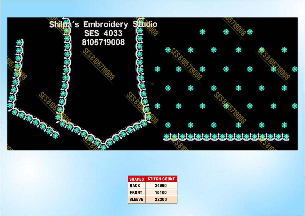 Embroidery Designs 4001-4100 Series
