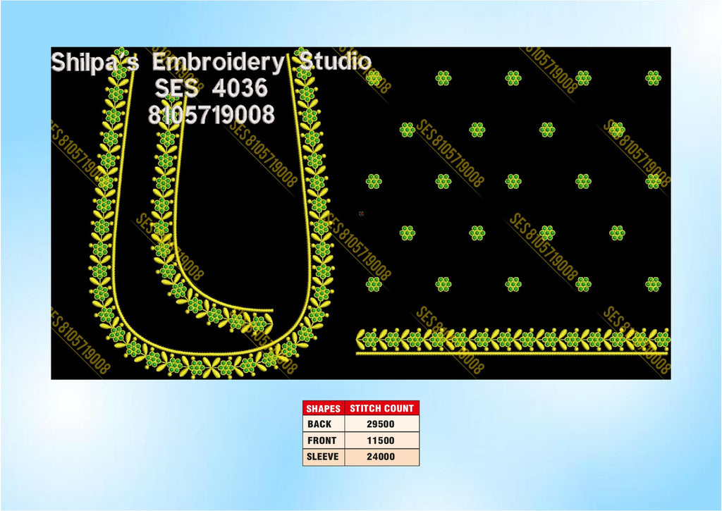 Embroidery Designs 4001-4100 Series