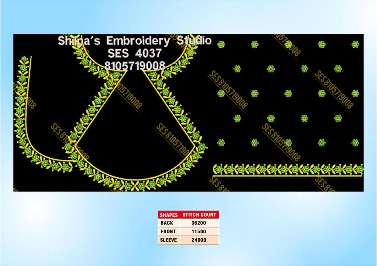 Embroidery Designs 4001-4100 Series