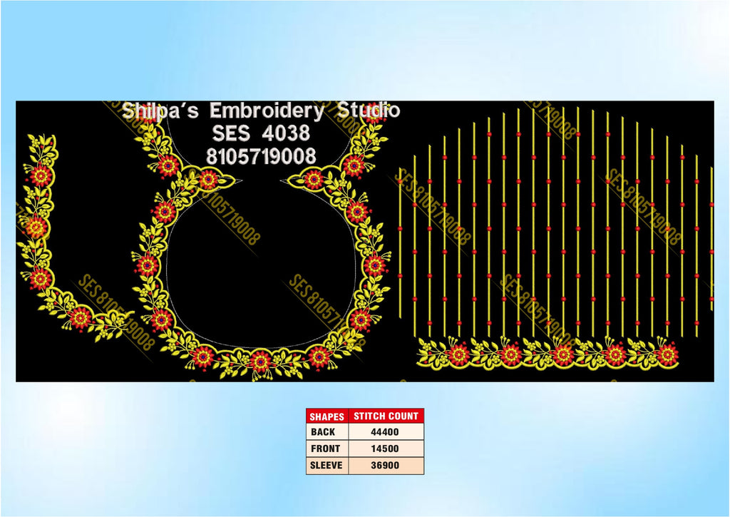 Embroidery Designs 4001-4100 Series