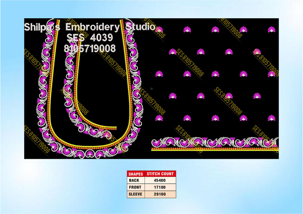 Embroidery Designs 4001-4100 Series