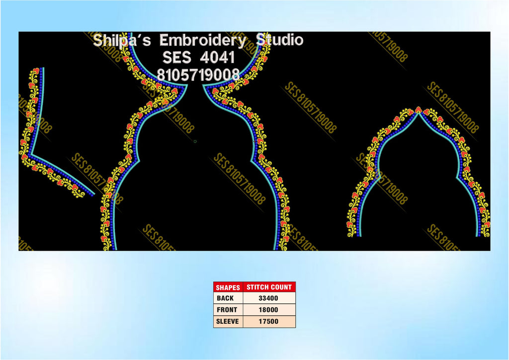 Embroidery Designs 4001-4100 Series