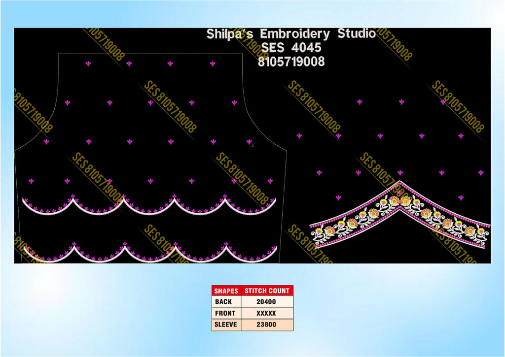 Embroidery Designs 4001-4100 Series